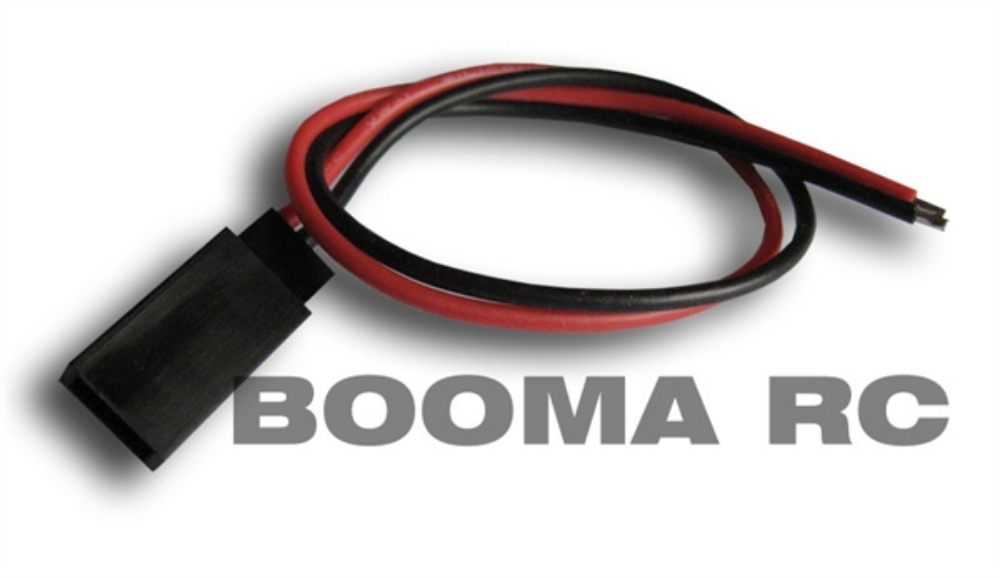 Picture of Male Booma 20 AWG Battery JR Extension