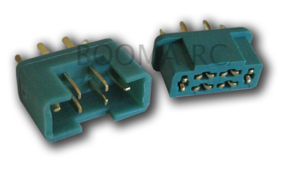 Picture of 5 pack MPX connector male and female set