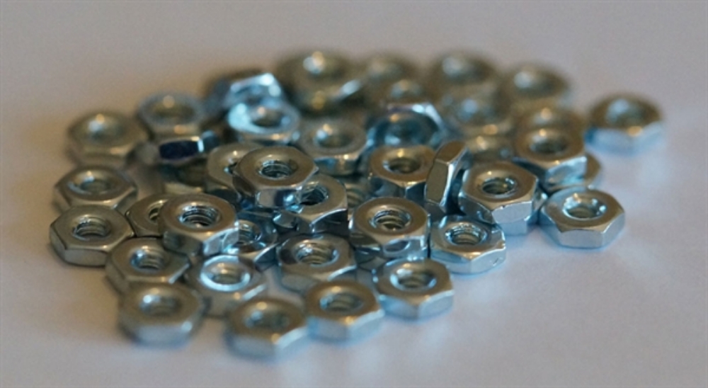 Picture of 50 x 2-56 Hex Nuts