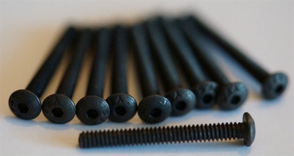Picture of 10 x 4-40 1 Inch ButtonHead Threads