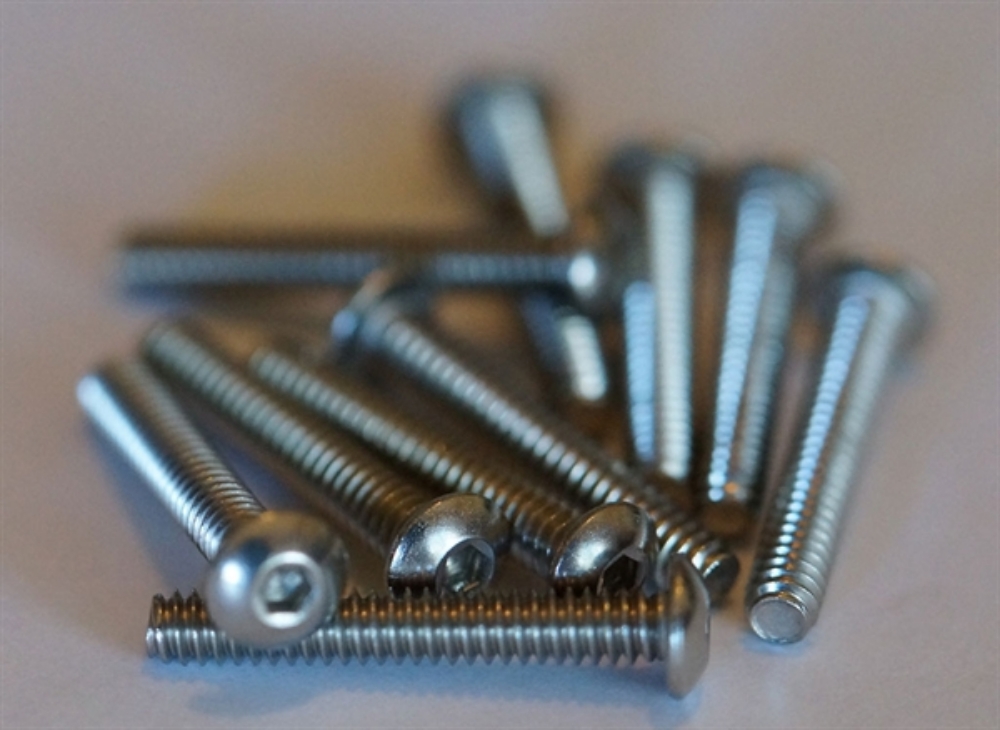 Picture of 10 x 4-40 3/4 Inch ButtonHead Threads