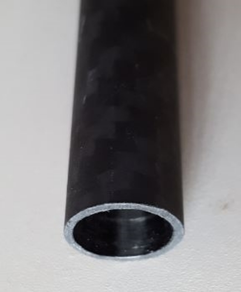 Picture of 17mm carbon tube with outer sleeve 1000 mm length