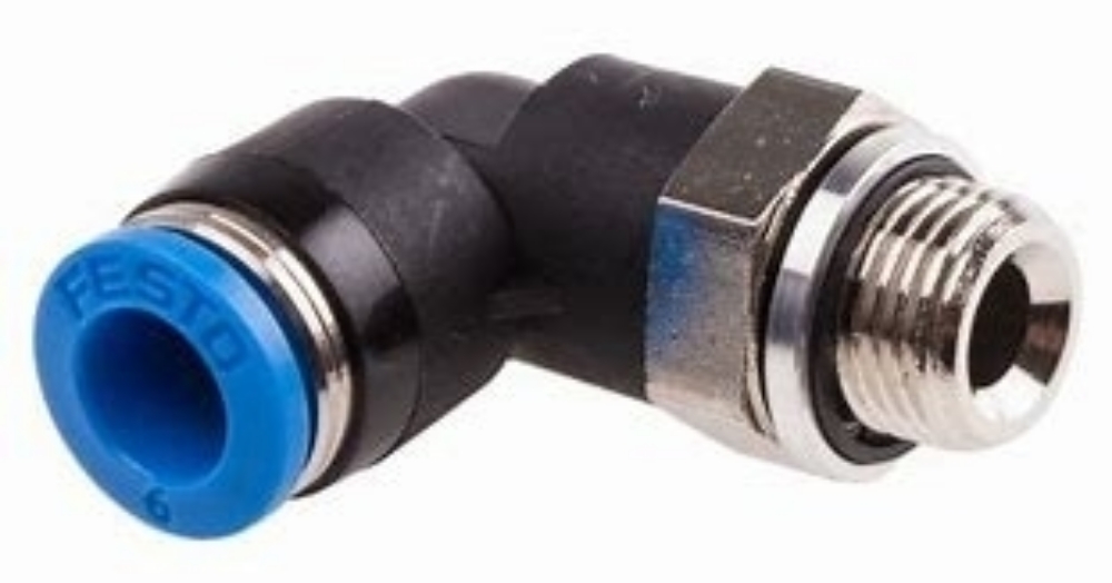 Festo G1/8 thread to 6mm angle hose fitting