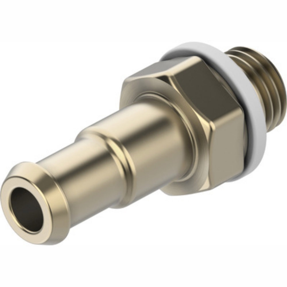 Picture of Festo 4mm - 1/8th Barb fitting designed for 6mm tube (4mmID)